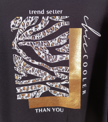 DAMEN T-SHIRT M/L 24245 Tellini S.R.L. Großhandelskleidung